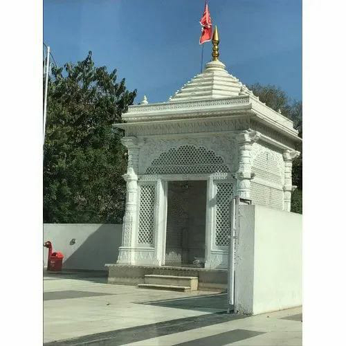 Marble Outdoor Temple - Color: White