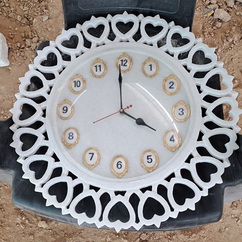 Marble Wall Clock