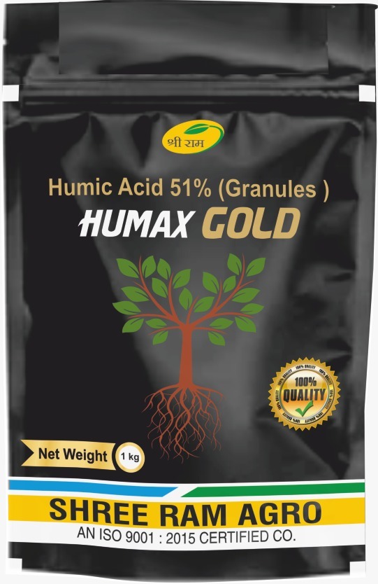 Humax Gold ( Humic Acid 51% ) - Application: Agriculture