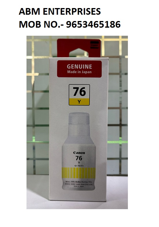 Canon GI-76 Yellow Ink Bottle
