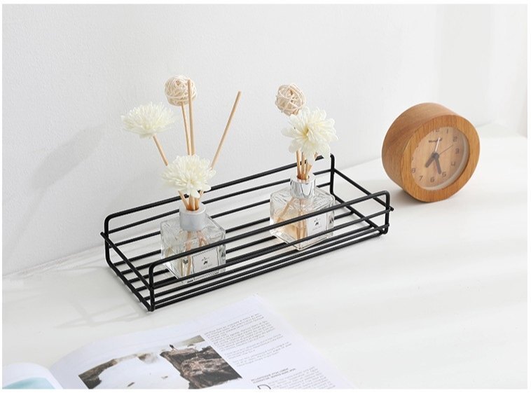 Wall Mounted Metal Bathroom Shelf
