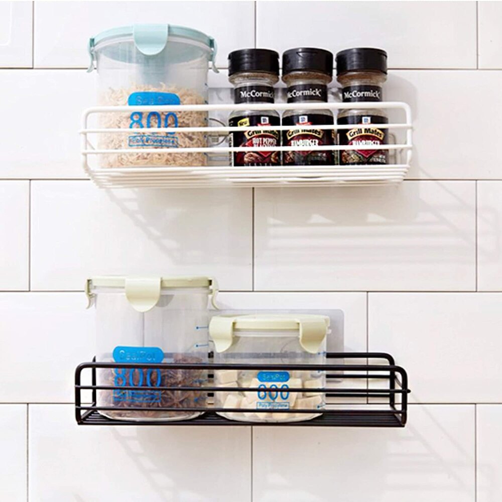 Wall Mounted Metal Bathroom Shelf