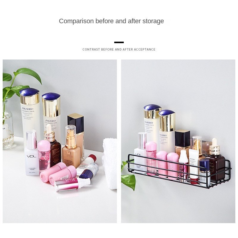Wall Mounted Metal Bathroom Shelf
