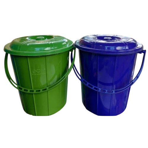 Round Plastic Dustbin