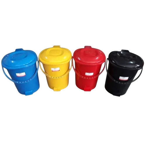 12L HDPE पैडल डस्टबिन