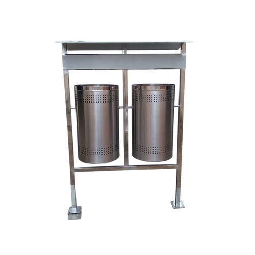 110L Stainless Steel Dustbin