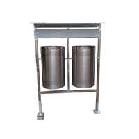 110L Stainless Steel Dustbin