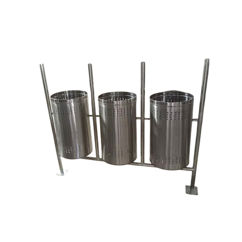 20L Steel Dustbin With Stand
