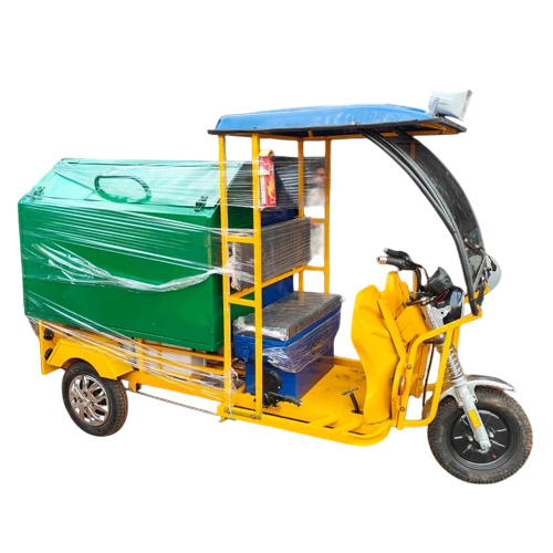 48 V Garbage E Rickshaw
