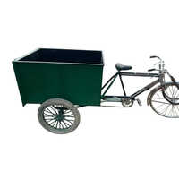 Open Type Garbage Cycle Rickshaw
