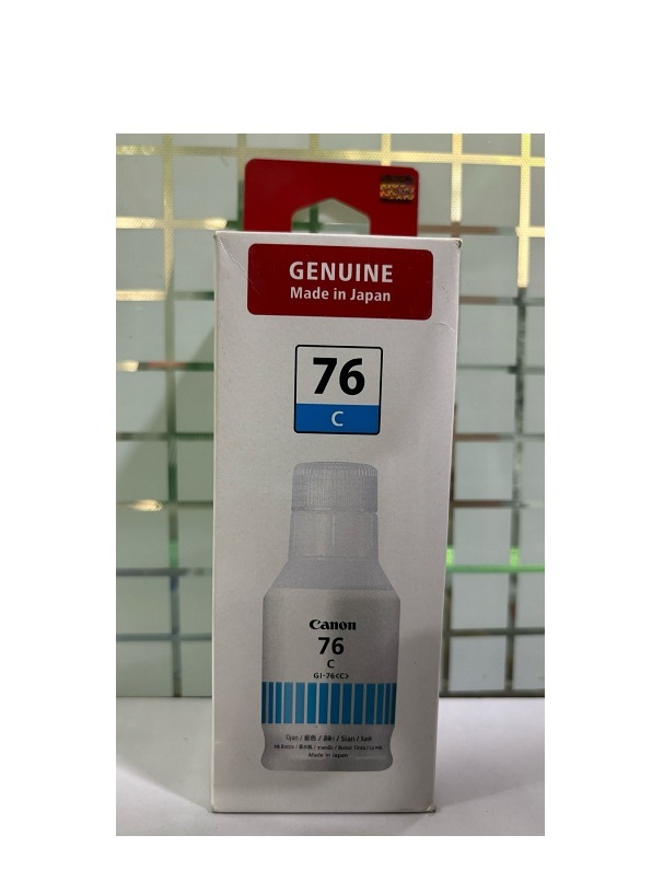 Canon GI-76 Cyan Ink Bottle
