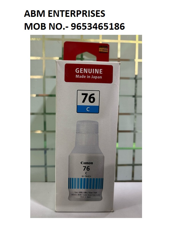 Canon GI-76 Cyan Ink Bottle