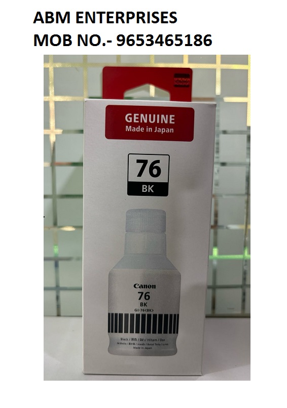 Canon GI-76 Black Ink Bottle