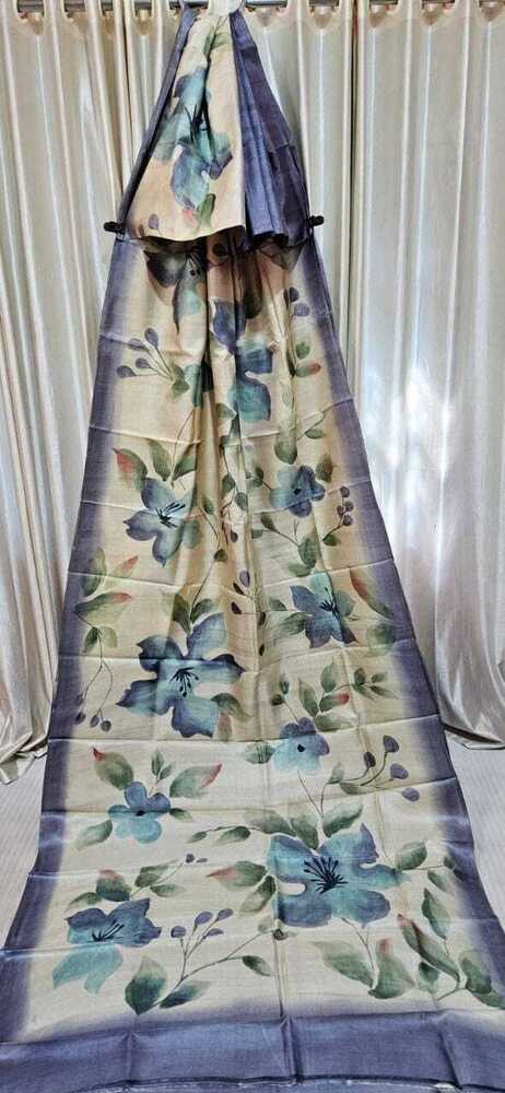 Digital Printed Saree - Bust Size: 44 Inch (In)