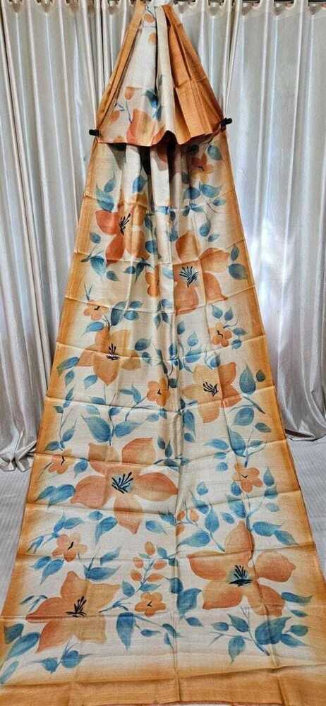 Digital Printed Saree - Bust Size: 44 Inch (In)
