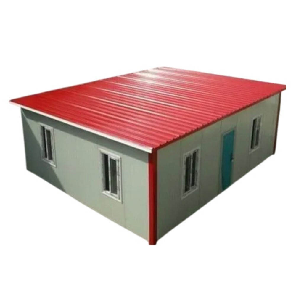 Puf Panel Roofing Shed - Color: Red