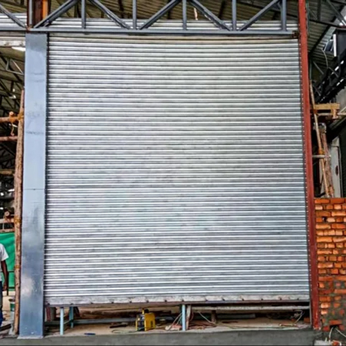 Remote Rolling Shutter Installation Service - Color: Red And Gray