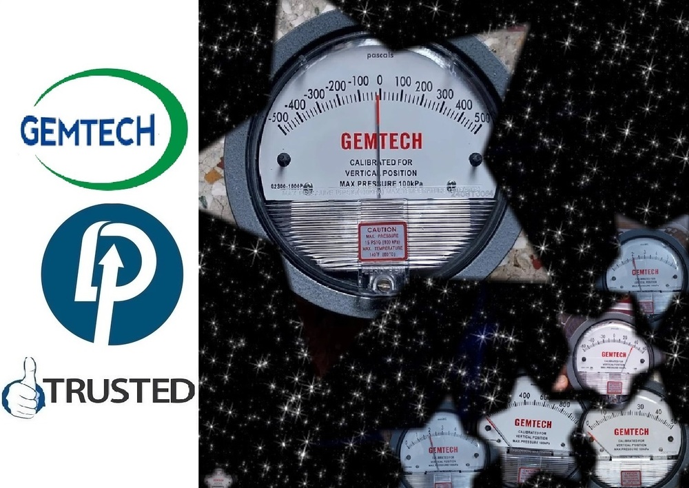 Suppliers Gemtech Differential Pressure Gauges In Pundir (Hr)