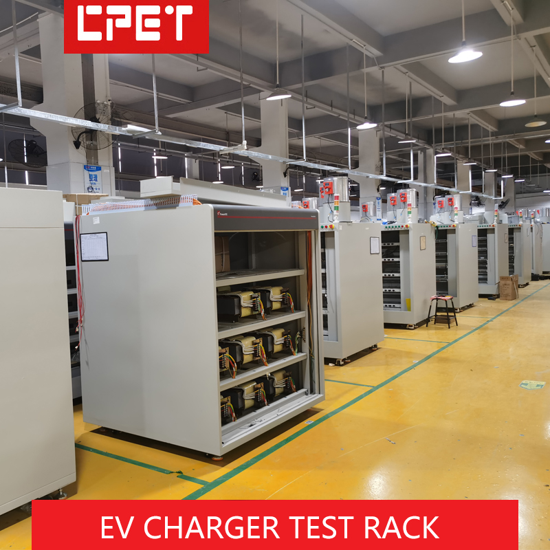 AC EV Charging Gun Series Energy Saving Burn In Cabinet