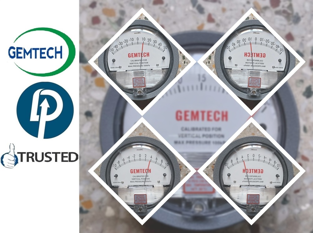 GEMTECH Differential Pressure Gauges Suppliers by Pandharpur (MH)