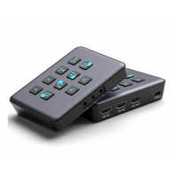 Videocast 2 Channel Hdmi Usb 3.0 Video Capture Card Device With Loop Out Mixer - Color: Grey