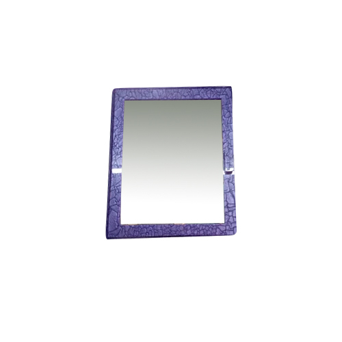 Wall Mounted Glass Mirror - Color: Multicolor