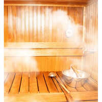 Room Sauna Bath - Color: Brown