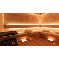 Hotel Sauna Bath - Color: Brown