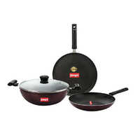 Ss 208 4pcs Gift Set With Glass Lid - Material: Metal