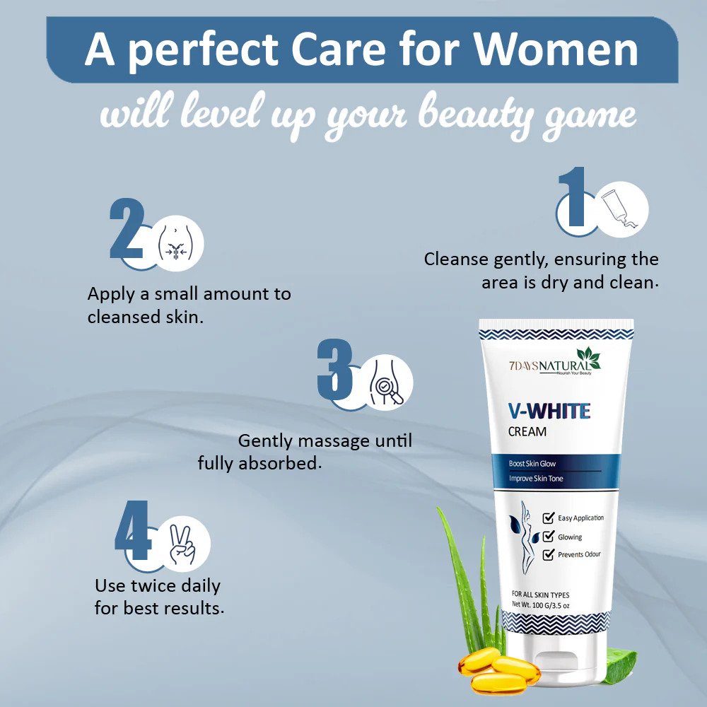 V White Brightening Cream | White Intimate Lightening Cream