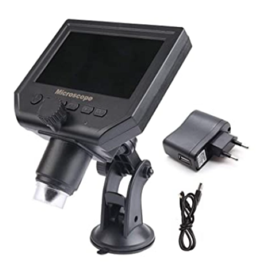 Portable Digital Microscope - Color: Black