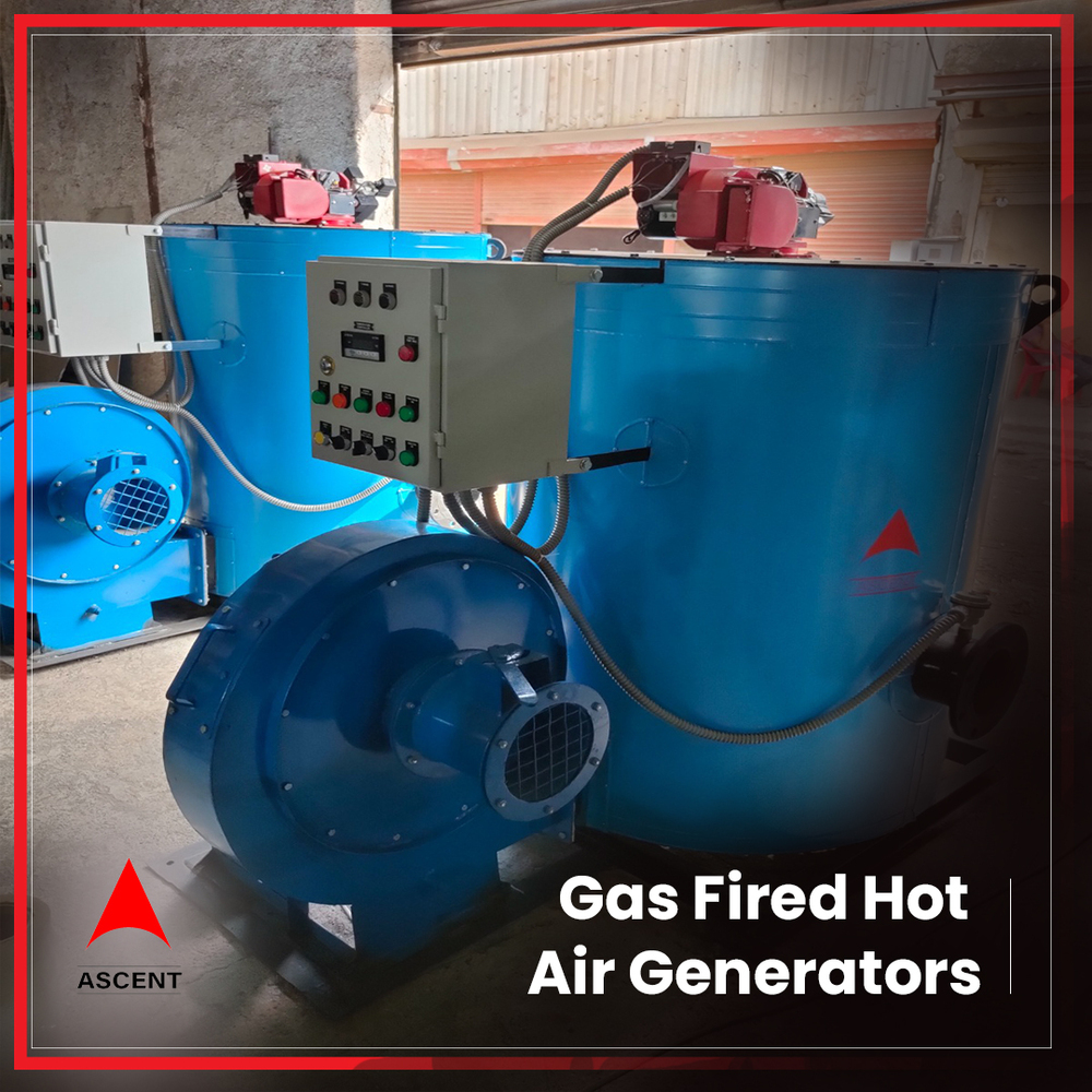 Electric Hot Air Generator - Color: White