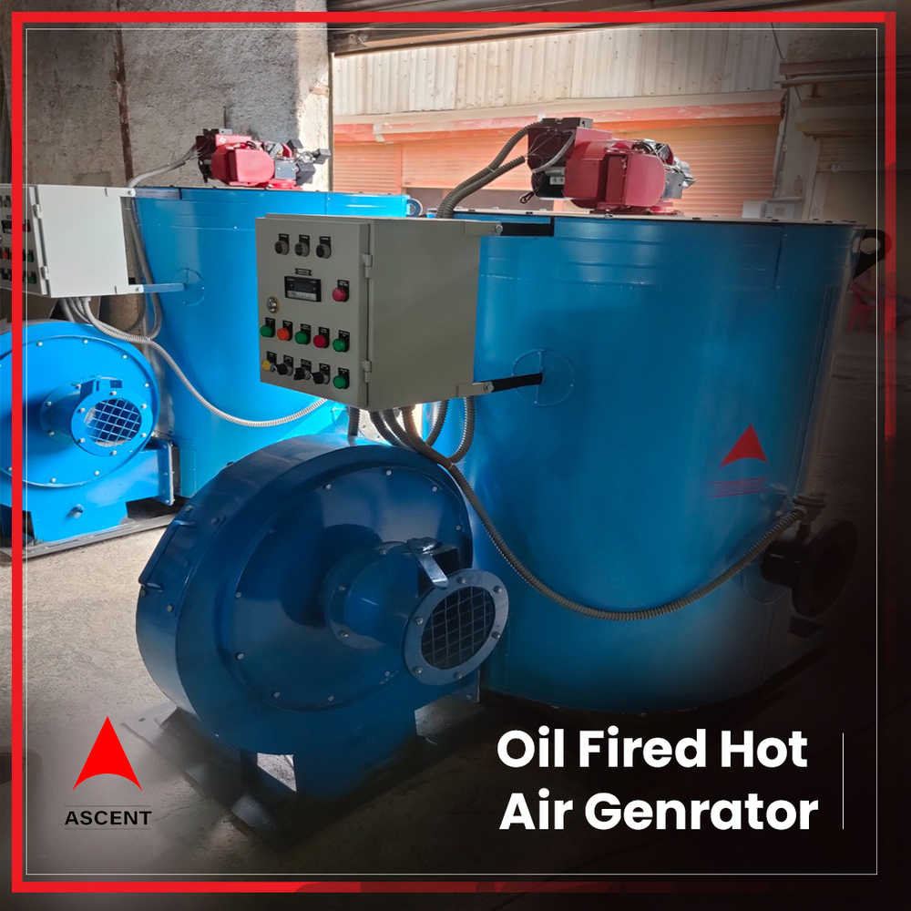 Electric Hot Air Generator - Color: White