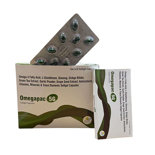 Omega-3 Fatty Acid And Trace Elements Softgel Capsules - Drug Type: General Medicines