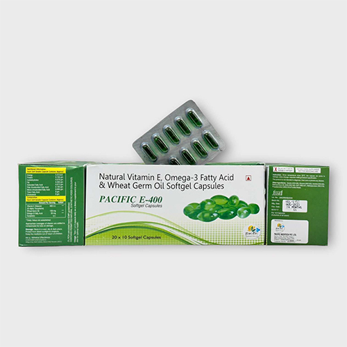 Natural Vitamin E Omega-3 Fatty Acid Softgel Capsules - Drug Type: General Medicines
