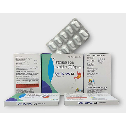 Pantoprazole And Levosulpiride Capsules - General Medicine, Suitable For Adults | Room Temperature Storage, Recommended Dosage Guidelines