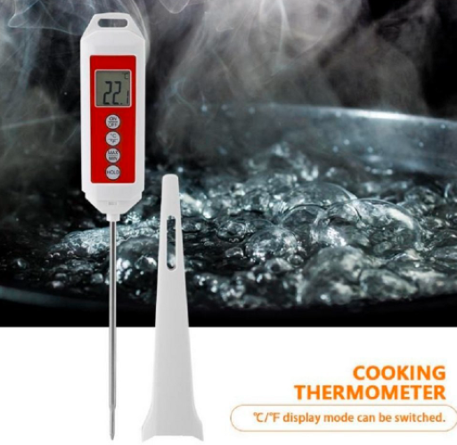 Digital Thermometer For Foods Industry - Color: White