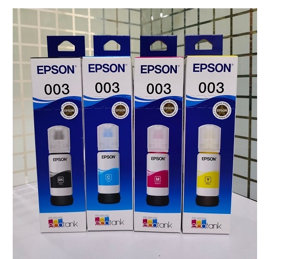 Original ink Epson 003 set of 4 bottle (B/Y/C/M)