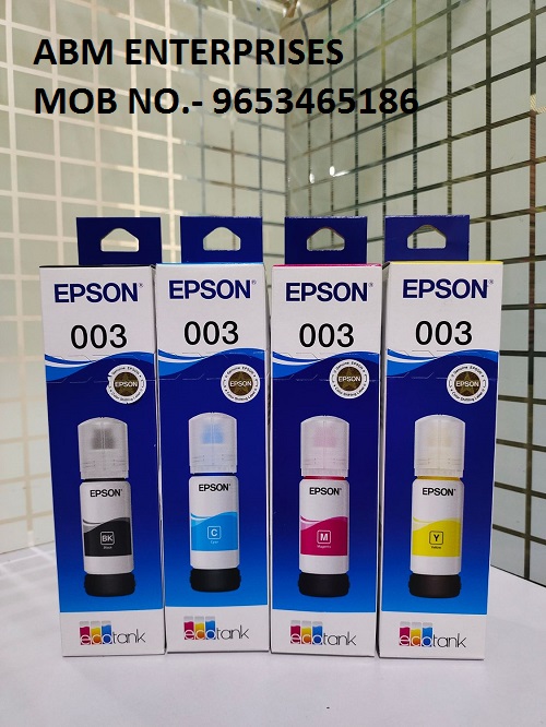 Original ink Epson 003 set of 4 bottle (B/Y/C/M)