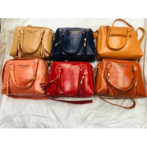 Ladies Fancy Handbags - Color: Multi Color