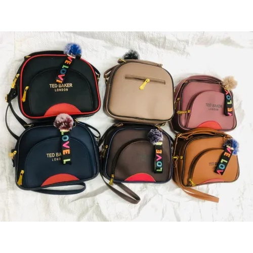 Ladies Designer Handbag - Color: Multi Color