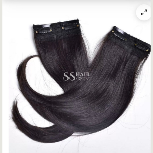Color Hair Streak Clip In Hair Extension Human Hair 22inch | 60g 2PC