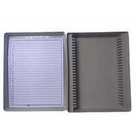 Plastic Microscope Slide Box - Color: Grey