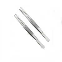 Stainless Steel Surgical Forceps - Color: Sliver