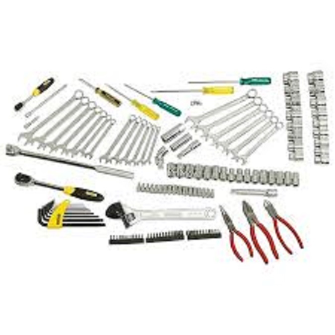 132pc Metric & A/f Tool Kit - Color: Silver