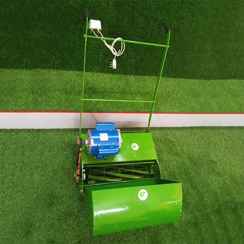 Roller Type Electric Lawn Mower With 1.5 Hp Crompton Motor - Color: Green