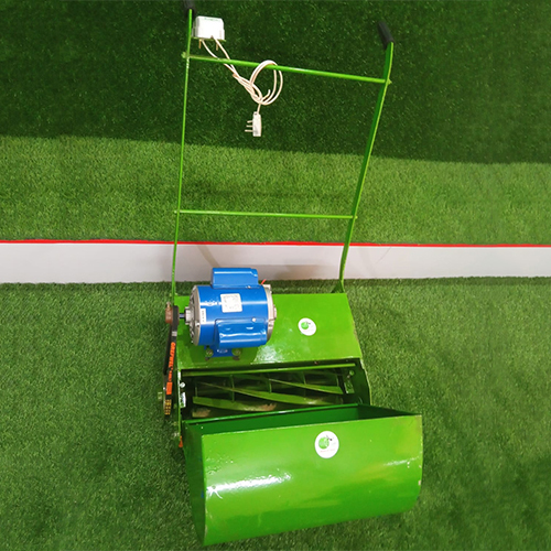 Roller Type Electric Lawn Mower With 2 Hp Crompton Motor - Color: Green
