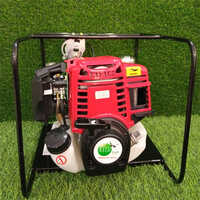 4 Stroke Double Nozzle Portable Power Sprayer - Color: Black And Red