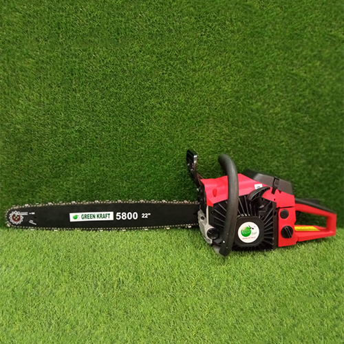 58Cc Plastic Body Petrol Chainsaw - Color: Black And Red