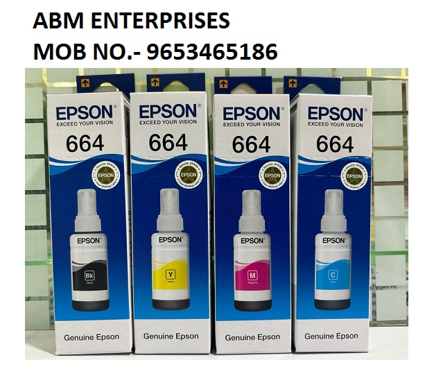 Original ink Epson 664 set of 4 bottle (Bk/Y/C/M)